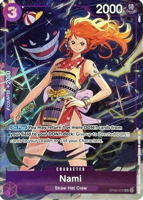 Nami OP09-070 card