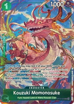 Kouzuki Momonosuke OP10-028 card