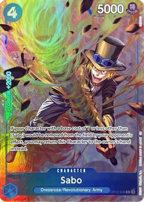 Sabo OP10-049 card