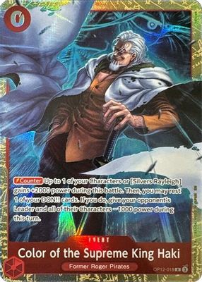 Color of the Supreme King Haki OP12-018 card