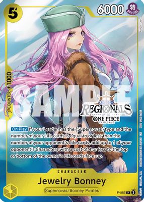 Jewelry Bonney P-085 card