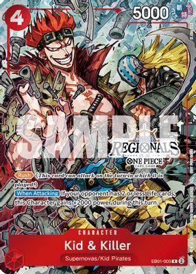 Kid & Killer EB01-003 card