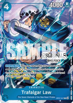 Trafalgar Law OP07-047 card