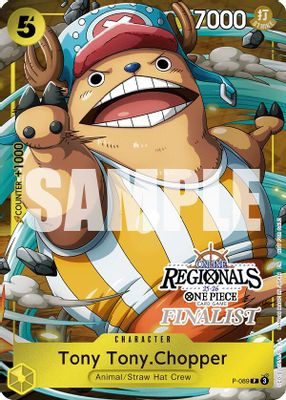Tony Tony.Chopper P-089 card