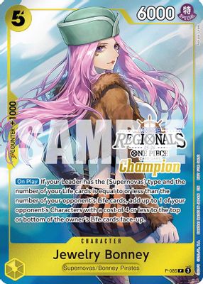 Jewelry Bonney P-085 card
