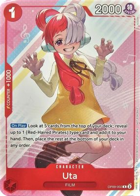 Uta OP09-002 card