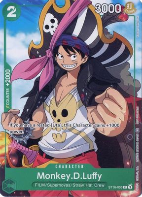 Monkey.D.Luffy ST16-005 card