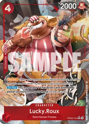 Lucky.Roux PRB02-003 card