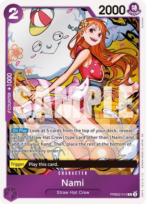Nami PRB02-012 card