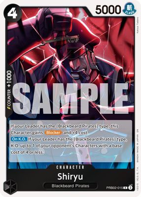 Shiryu PRB02-015 card
