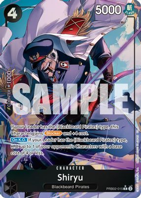 Shiryu PRB02-015 card
