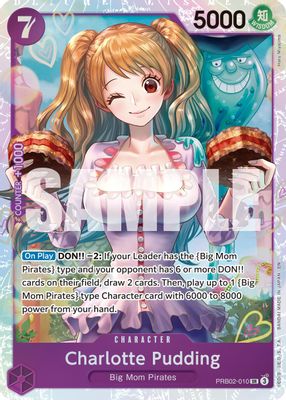 Charlotte Pudding PRB02-010 card