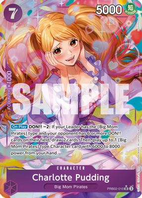 Charlotte Pudding PRB02-010 card