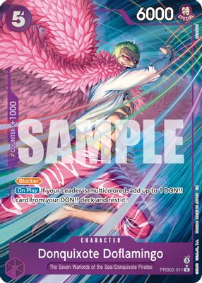 Donquixote Doflamingo PRB02-011 card