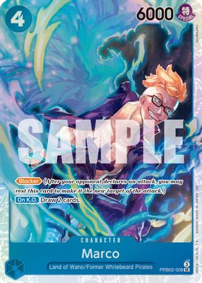 Marco PRB02-008 card