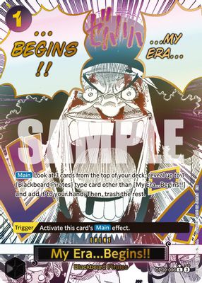 My Era...Begins!! OP09-096 card