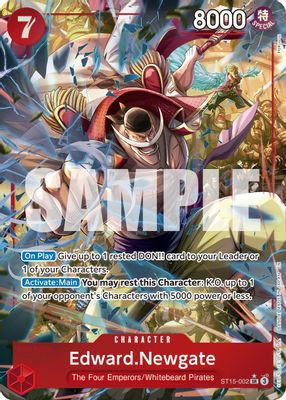 Edward.Newgate ST15-002 card