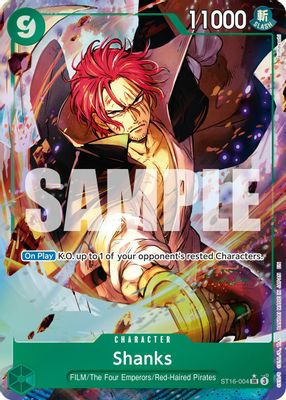 Shanks ST16-004 card