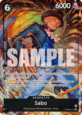 Sabo PRB02-014 card