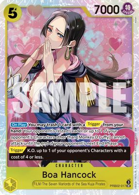 Boa Hancock PRB02-017 card