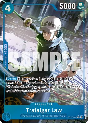 Trafalgar Law ST17-002 card