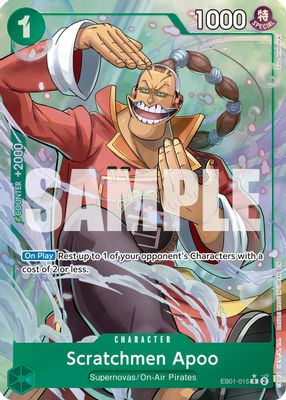 Scratchmen Apoo EB01-015 card