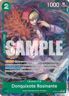 Donquixote Rosinante OP05-030 card