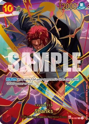 Shanks OP06-007 card