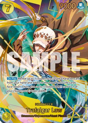 Trafalgar Law OP10-119 card