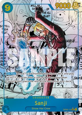 Sanji OP06-119 card