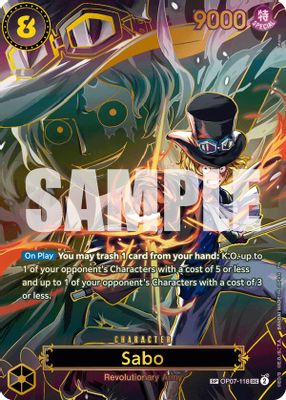 Sabo OP07-118 card