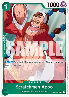 Scratchmen Apoo EB01-015 card