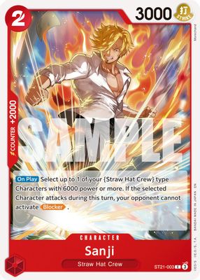 Sanji ST21-003 card