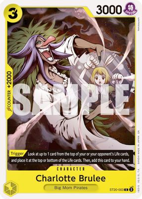 Charlotte Brulee ST20-003 card