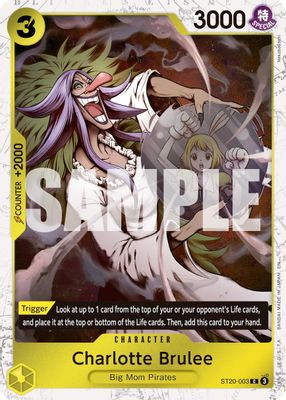Charlotte Brulee ST20-003 card