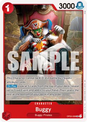 Buggy OP03-008 card