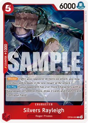 Silvers Rayleigh OP09-005 card