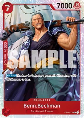 Benn.Beckman OP09-009 card