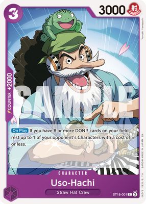 Uso-Hachi ST18-001 card