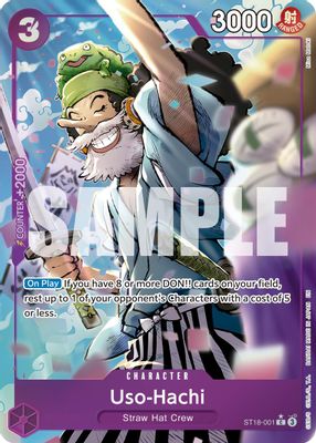 Uso-Hachi ST18-001 card