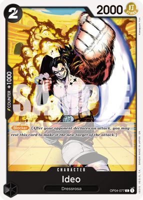 Ideo OP04-077 card