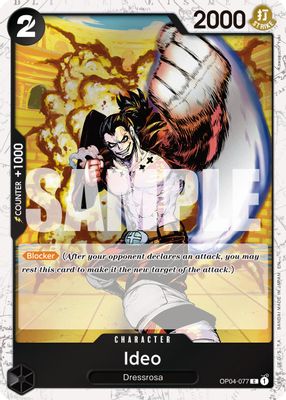Ideo OP04-077 card