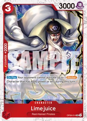 Limejuice OP09-014 card