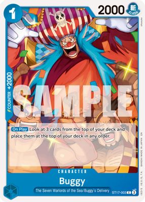 Buggy ST17-003 card