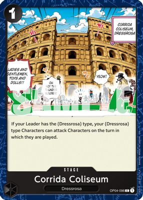 Corrida Coliseum OP04-096 card