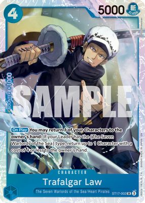 Trafalgar Law ST17-002 card