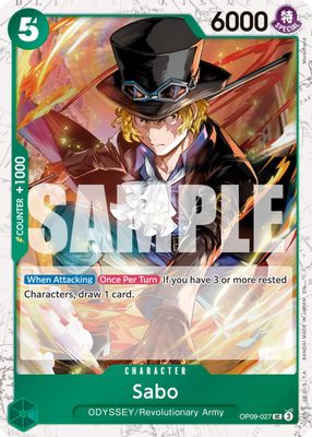 Sabo OP09-027 card
