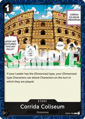 Corrida Coliseum OP04-096 card