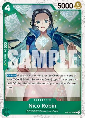 Nico Robin OP09-033 card