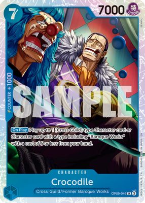 Crocodile OP09-046 card